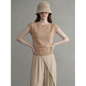 GULILI | Retro Style Waist-Tied Flap Sleeve Outfit