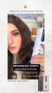 Bundling Vidal Sassoon Auto Hair Curler + Babyliss Paris Ceramic Straightener Pro 230 2089U