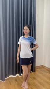 Áo Cầu Lông Tay Ngắn Nam Nữ – Chống Mồ Hôi Mặc Cực Thoáng Co Giãn 4 Chiều | Thế Anh Sport (526)