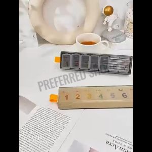 PREFERRED storage box tightly sealed tablet distribution box carry with you seven days a week