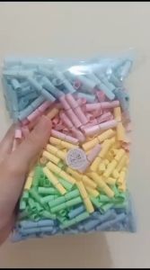 (500 pcs) Kertas Gulung 7x3cm Ring Silver 7mm / Kertas Surat / Kertas Untuk Wish / Wishes / Kocokan Arisan / Doorprise Fish Bowl/ Kertas Motivation / Mini Undangan