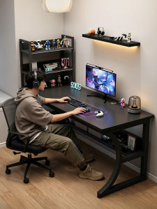 ZHUOHE | Bàn Ghế Chơi Game Có Kệ Lưu Trữ Dành Cho Nhà