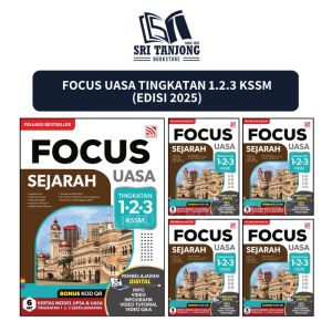 [ST] PELANGI 2025 : FOCUS UASA TINGKATAN 1.2.3 / FORM 1.2.3 KSSM (EDISI TERBARU)