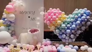 ลูกโป่ง ลูกโป่งวันเกิด สีพาสเทล105ใบ ลูกโป่งสีโครม ลูกโป่งโลหะเงา สําหรับตกแต่งเวที ปาร์ตี้ ลูกโป่งตกแต่ง Balloon