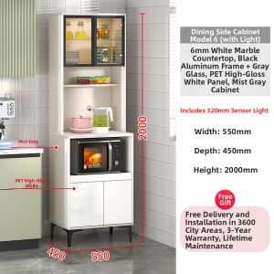 QIANGXIANG | Multifunctional Slate Buffet Cabinet