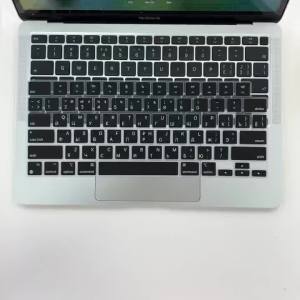 A3404 Russian Language Keyboard Skin for Macbook Neo 13 Inch with Touch ID A18 Pro US Key Silicone Keyboard Protector Waterproof