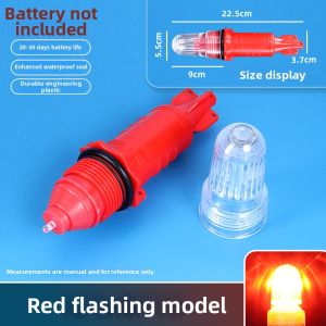 JUJINGYANG | Red and Green Flashing Waterproof LED Warning Maritime Torch