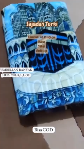 PROMO Sajadah Turki Tebal Dan Lembut Jumbo Murah Nyaman Motif Ukuran Jumbo 110x70 cm COD