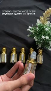 ABU SULTHAN Parfum Haji Umroh Arab An Nabawi Kiswah Madinah Masjidil Haram Hajar Aswad Parfume Arabian oud Minyak Wangi Arabic 6Ml