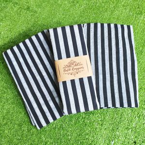 Kain Tenun ATBM Hitam Putih