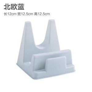 Stainless Steel Kitchen Storage Rack Home Use Pot Lid Holder Cutting Board Stand Countertop Good Stuff Iron Material No Installation