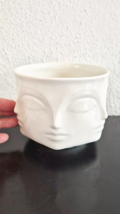Jonathan Adler porcelain bowl with faces
