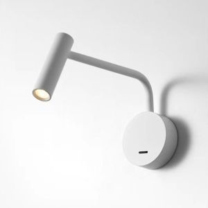 JOYINLED 3W Đèn LED Dán Tường Đèn Ngủ 3000K Đèn Tường Nhôm Trắng Ấm Cho Nghiên Cứu Đầu Giường Đọc Sách AC85-265V Tự Vô Trụ