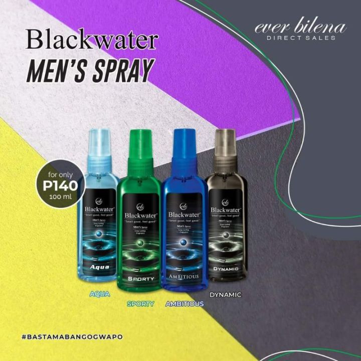 EVER BILENA Blackwater Mens Spray 100ml 100Ml Travel Size Spray