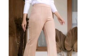FLARE PANTS CUTBRAY tulang celana panjang wanita Basic cruba pants