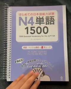 1500 Essential Vocabulary for the JLPT N4 (Trilingual: Japanese-English-Vietnamese) - Lazada