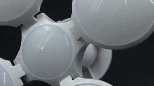 (Arrazka Cahaya) Lampu Bohlam LED Dragon ball 5 LED 45 watt ZQ01 Portable LED Bentuk Ufo 45w 5in1