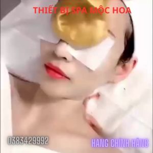 Mặt nạ Collagen Vàng 24K Bột Vàng Nano Mask dẻo Collagen lột cả mặt