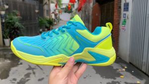 Giày cầu lông pickleball bóng chuyền Lefus L029 xanh ngọc - CHỌN TĂNG 1 SIZE