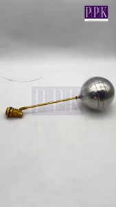 ลูกลอย สแตนเลส304 ก้านทองเหลือง ลูกลอย วาล์วลูกลอย ลูกลอยแทงค์น้ำ Float Valve 1/2"-2"