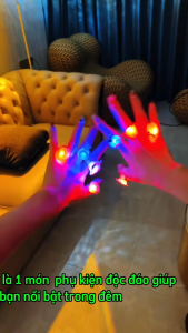 Set 2 Nhẫn Phát Sáng Hoạt Hình đồ chơi trẻ em làm quà tặng học sinh trong học tập