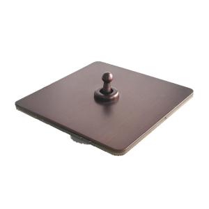 PIALT | Matte Black Vintage Wall Switch Panel 86 Type
