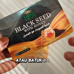 Lozenges Black Seed With Honey / 1 Stripe 6 Lozenges / Organic / Natural / High Quality / Lozenges / Lozenges /Candy /Food /Snacks