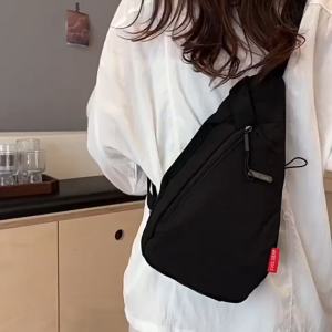 Large Capacity Waterproof Mens Chest Bag for Outdoor Hiking and Commuting Small Crossbody Womens Tote Bag