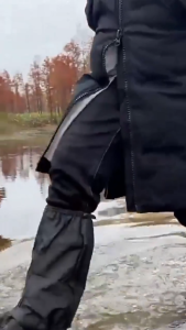 High Top Waterproof Rain Shoes Rainstorm Proof Durable Rain Shoes High Boots For Men And Women