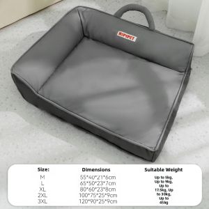 hipidog | Seasonal Universal Washable Waterproof Dog Bed for Medium and Small Dogs