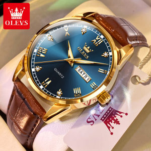 OLEVS | Waterproof Simple Business Student Quartz Watch Leather Strap