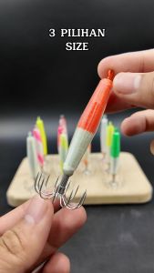 BOCEAN JMC Squid Jig Hook LUMINOUS Perambut Candat Sotong Gewang Sotong Mata Candat Sotong Fishing Candat Killer Sotong Candat UV Candat Mayat Yarika