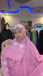 Mukena Pintu Aceh Dewasa Terbaru Katun Premium Exclusive Free Tas&Tasbih