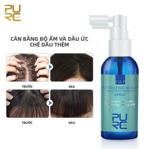 Xịt Dưỡng Tóc PURC Scalp Treatment Essence - Kiểm Soát Dầu Chống Gàu Chống Ngứa Làm Sạch Sâu Để Chăm Sóc Tóc Khỏe Mạnh 60ML