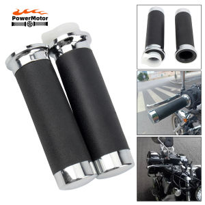 รถจักรยานยนต์ Non-SLIP Grip Handlebar สําหรับ Yamaha V-Star Drag Star XVS400 XVS650 XVS400C XVS 400 650 400C XVS1100 XV1600 25 มม.