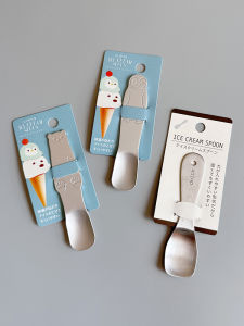 Echo Metal Heat Sensing Ice Cream Spoon Aluminum Dessert Spoon Yogurt Scoop Childrens Jelly Spoon Restaurant Quality Cutlery