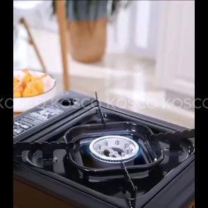 Kosco 2 in 1 Portable Multifunctional Gas Stove Hiking Picnic Gathering Cassette Stove PGS-103