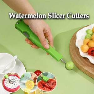 4 In 1 Watermelon Slicer Cutters / Watermelon Splitters / Fruit Forks / Fruit Spoon