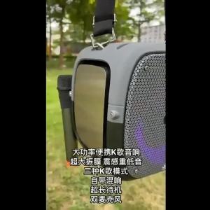 Karaoke Set System Home Karaoke Machine Speaker System Party One Outdoor Portable Portable High Power Extra Bass 卡拉OK