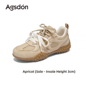 Agsdon | Elevating Leather Trainer Sneakers