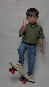 Baju Setelan Kemeja Anak Dan Celana chinos Panjang laki laki  Import 2 3 5 7 10 12 Tahun kekinian