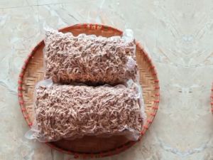 100g củ ráy sợi khô sao vàng hạ thổ hút chân không