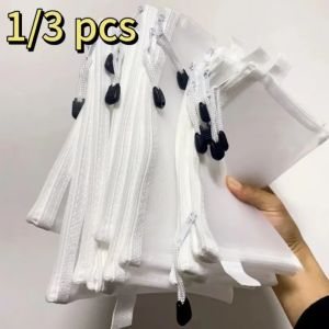 1-24pcs Storage Bag Mesh Zipper Toy Building Block Puzzle Sub-package Children Particle Zipper Transparent Finishing Storage Bag