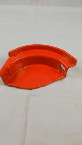 35570A แผ่นกันสึกฝาครอบห้องโซ่​ซ้าย RX182FRX92220L4508DL4708DL5018 (W9518-5222-0) อะไหล่โรตารี่ จอบหมูน Plate LH การใช้งานหนัก คูโบต้า ตราช้าง