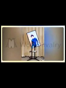 Support 32-75 Inch Screen Movable Vertical TV Stand Adjustable Tv Rack Universal Bracket Removable