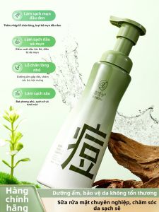 Kem Rửa Mặt Dạng Bọt Amino Cho Thanh Thiếu Niên Trung Học Nam Và Nữ Kiểm Soát Dầu Chống Mụn Trứng Cá Dành Cho Học Sinh