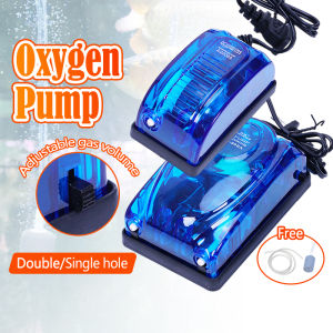 ปั้มอ็อกซิเจน 1 2 3 สำหรับตู้ปลา 1ม. - 2ม. ระบบเซฟตี้ประหยัดพลังงาน
