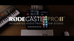 Rode Caster Pro II พอดแคสต์ มิกเซอร์ เครื่องผสมสัญญานเสียง ALL In One Podcast Mixer