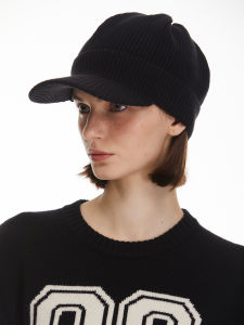 SOLWEIGE | SOLWEIGE Autumn Winter Knitted Baseball Cap Ultra Wide Face Covering Casual Style Men Women Universal Cotton Felt Hat