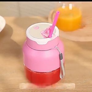 Electric Fruit Juice Blender 800ml Portable USB Rechargeable Juice Maker Smoothie